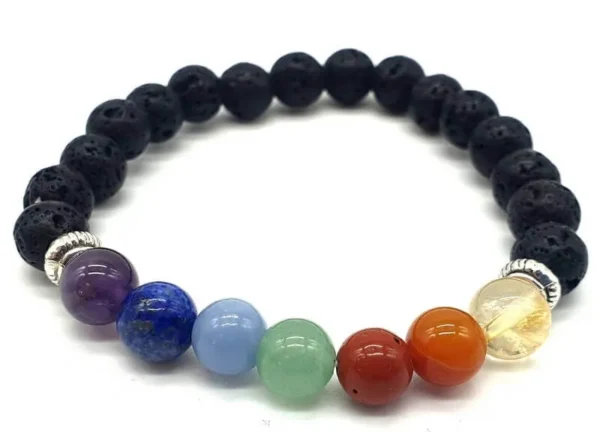 Bracelet homme 7 chakras