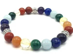 Bracelet 7 chakras en pierres naturelles