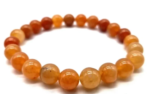 Bracelet aventurine orange