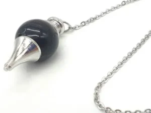 Pendule obsidienne noire 4cm