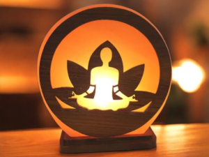 Lampe de Sel Yoga Méditation 5KG