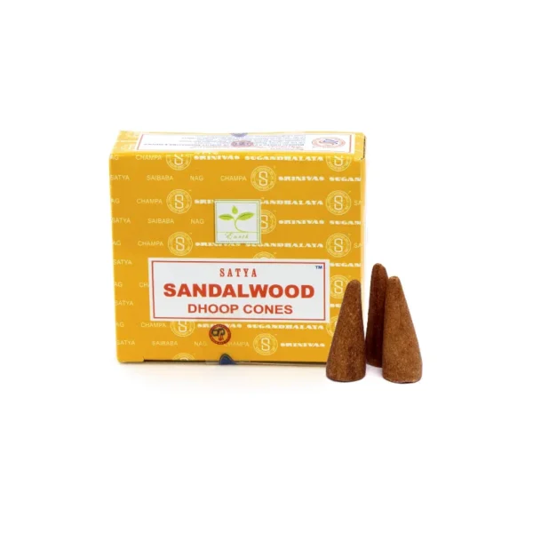 Cônes d'encens Satya Sandalwood