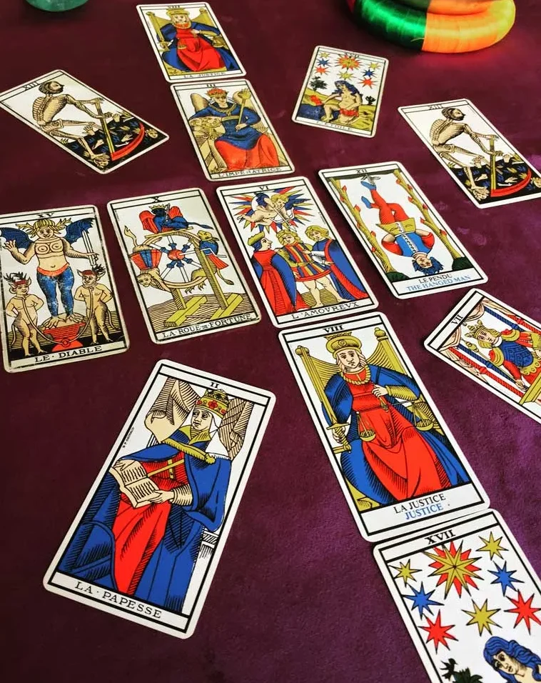 Le thème de vie au tarot de Marseille