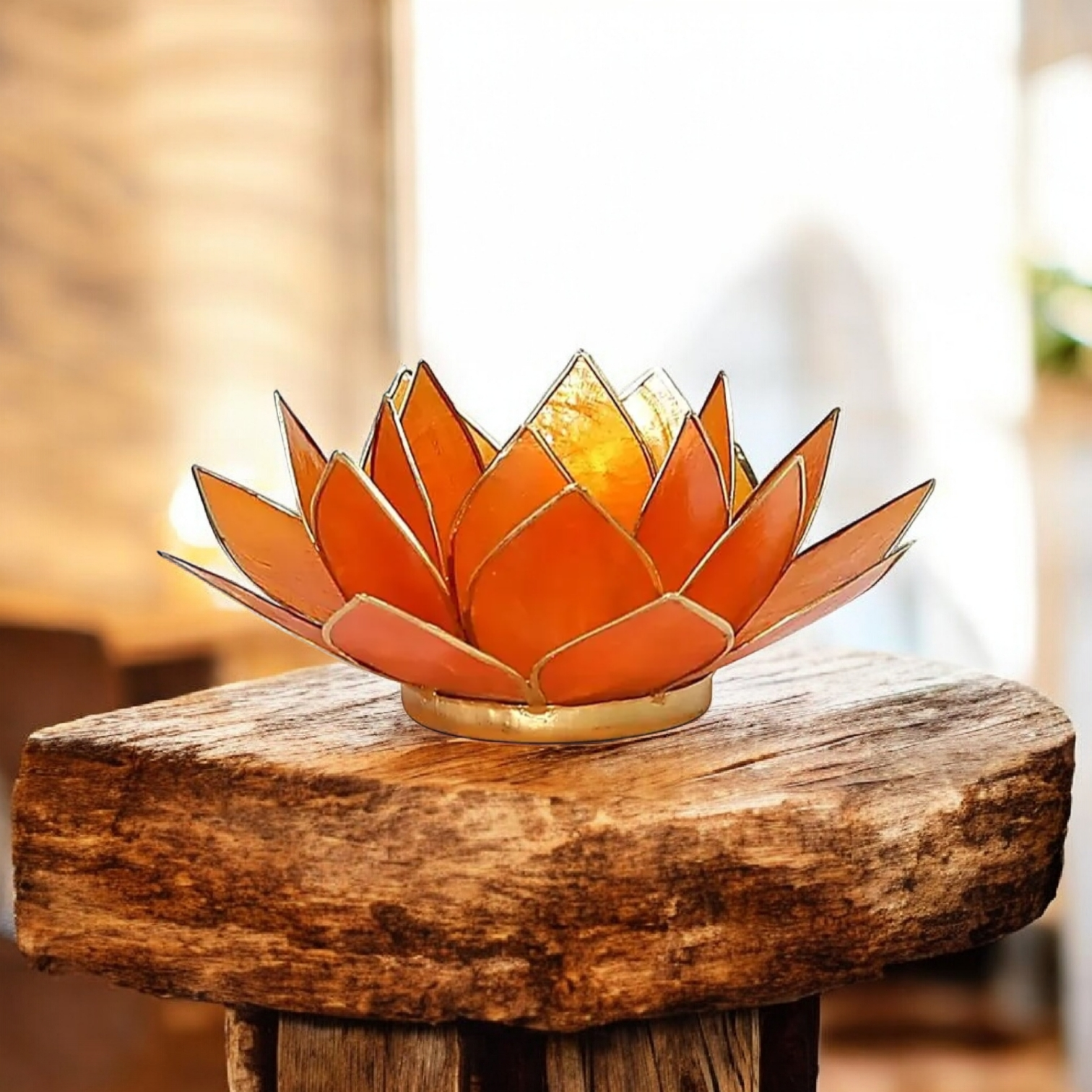 Bougeoirs Fleur de Lotus