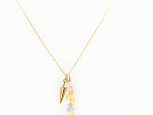 Collier Pendule Zélis Multicolore