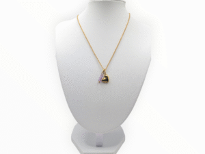 Collier Pendule Divina Violet