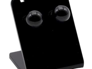 Boucles d’Oreilles Perle Tourmaline Noire