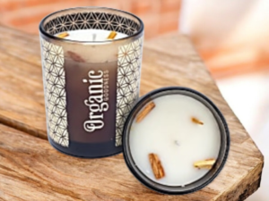 Bougie Bio Palo Santo & Cèdre