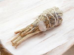 Sauge Blanche avec lavande et Améthyste