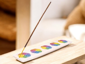 Porte-Encens Fleur de Vie