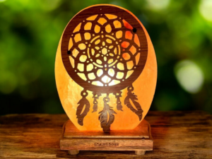 Lampe de Sel Attrape-Rêves