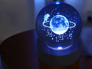 Veilleuse Saturne Multicolore – Lumière d’Ambiance