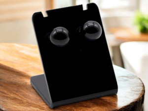 Boucles d’Oreilles Perle Tourmaline Noire