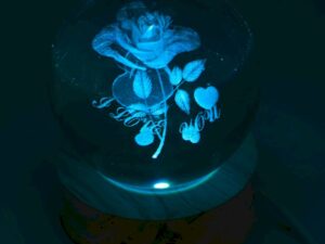 Veilleuse Rose Multicolore – Lumière d’Ambiance